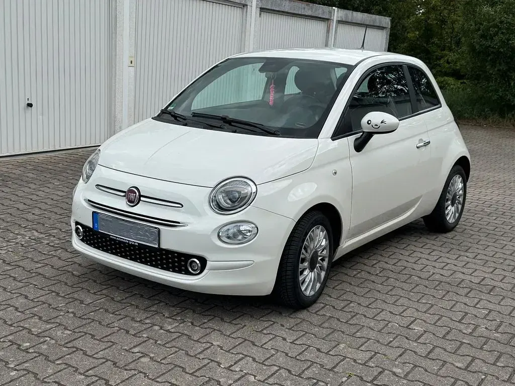 Gebraucht Fiat 500 Lounge 69 PS (50 kW) 2021 Weiß Kleinwagen