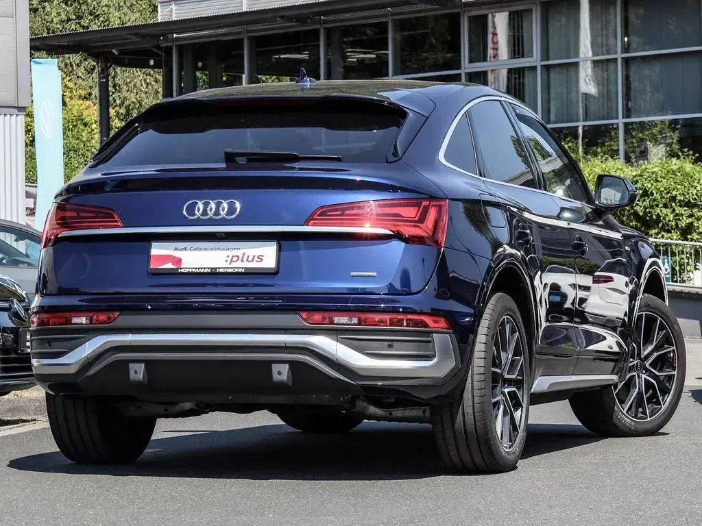 Gebraucht Audi Q5 Sportback S-Line 367 PS (269 kW) 2023 Navarrablau metallic SUV