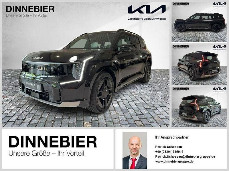 Auroraschwarz metallic Gebraucht 2025 Kia EV9 3 SUV | 74.290 € (Fairer Preis) - Bild 1/4