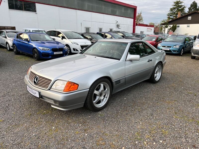 Gebraucht Mercedes SL500 326 PS (239 kW) 1992 Silber Cabrio