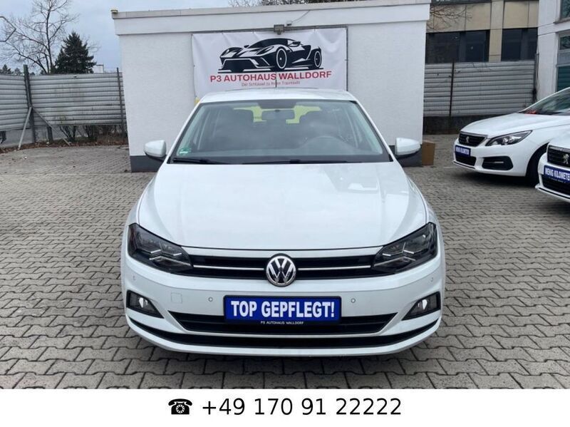 Weiß Gebraucht 2018 VW Polo Comfortline Limousine | 9.190 € (Fairer Preis) - Bild 1/4