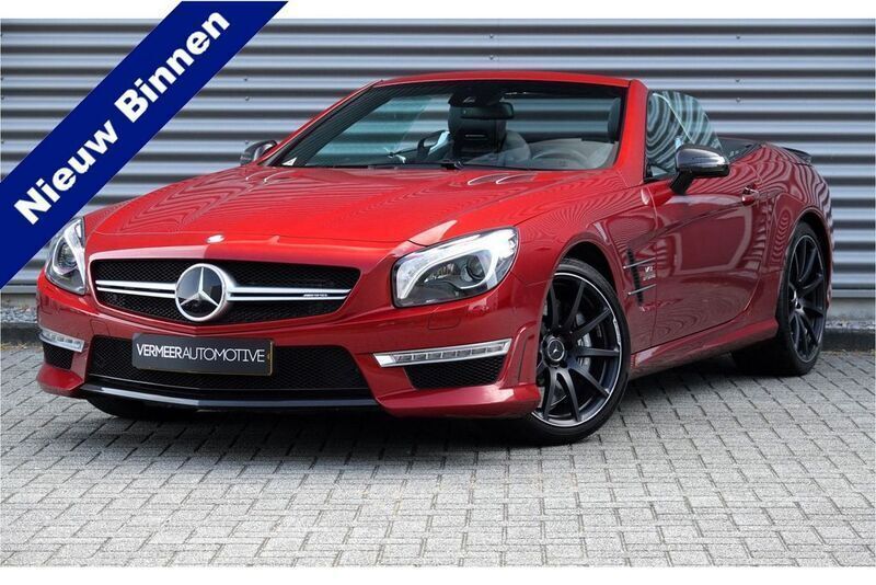 Rot Gebraucht 2015 Mercedes SL63 AMG AMG Cabrio | 73.333 € - Bild 1/4