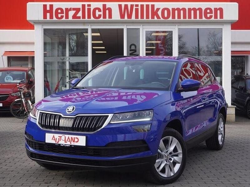 Gebraucht Skoda Karoq Active 110 PS (80 kW) 2022 Blau SUV