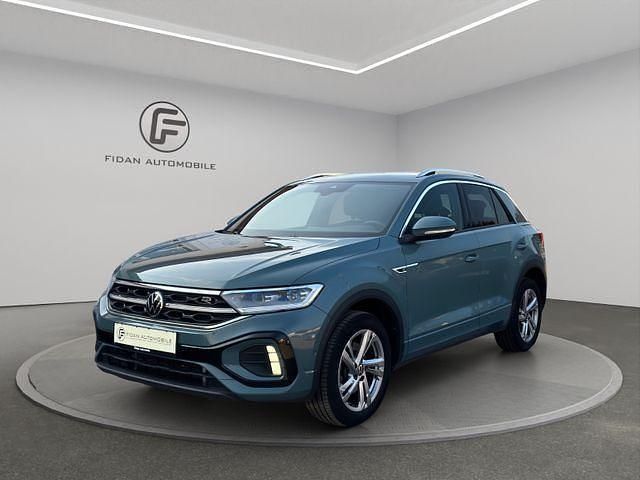 Petroleum blue metallic Gebraucht 2022 VW T-Roc R-line SUV | 25.450 € (Etwas zu teuer) - Bild 1/4