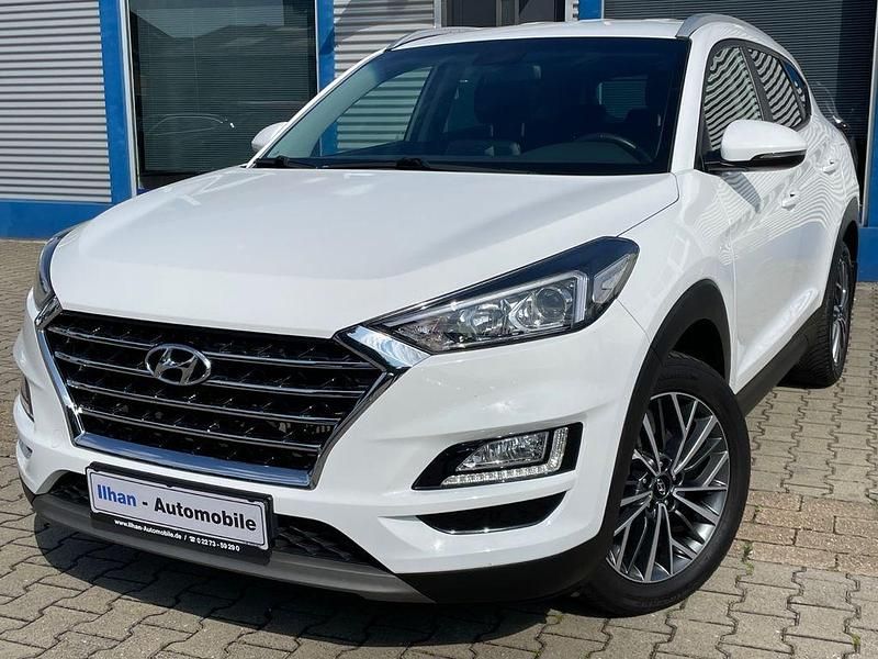 Weiß Gebraucht 2021 Hyundai Tucson SUV | 20.850 € (Superpreis) - Bild 1/4