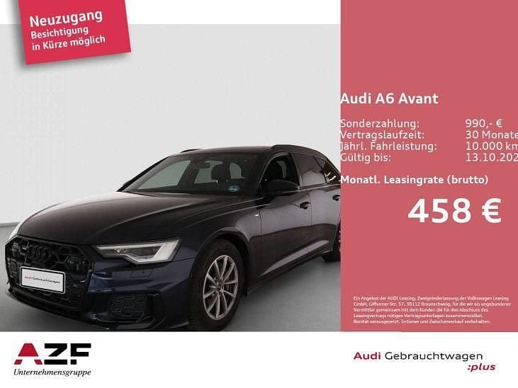 Firmamentblau metallic Gebraucht 2025 Audi A6 S-Line Kombi | 56.480 € (Superpreis) - Bild 1/4