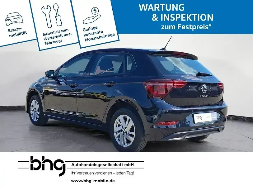 Gebraucht VW Polo Style 95 PS (69 kW) 2023 Schwarz Kleinwagen