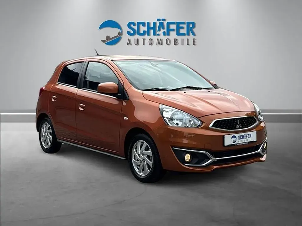 Brugt Mitsubishi Space Star Edition+ 71 HK (52 kW) 2016 Orange Hatchback