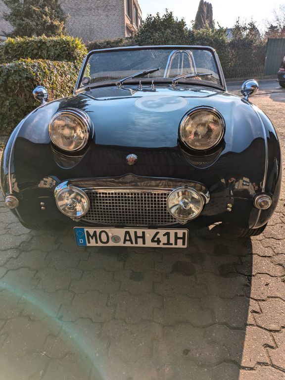 Blau Gebraucht 1960 Austin Healey Frogeye Cabrio | 25.900 € - Bild 1/4