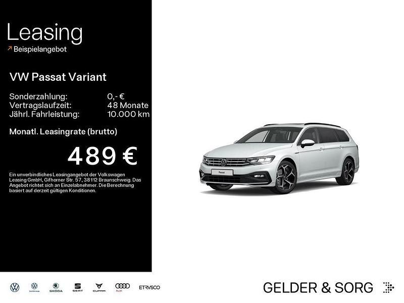 Gebraucht VW Passat R-line 200 PS (147 kW) 2023 Gletscherweiß metallic Kombi