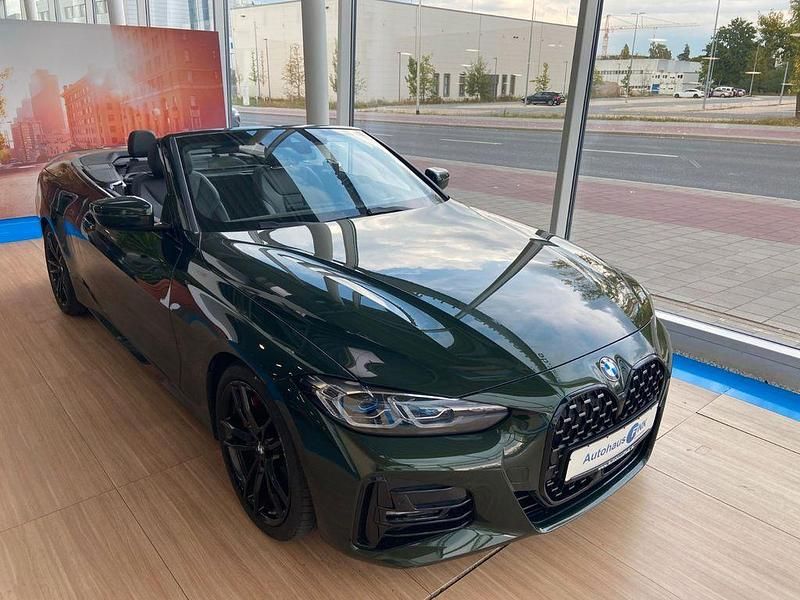 Grün Gebraucht 2021 BMW 430 Cabriolet M Sport Cabrio | 45.600 € (Fairer Preis) - Bild 1/4