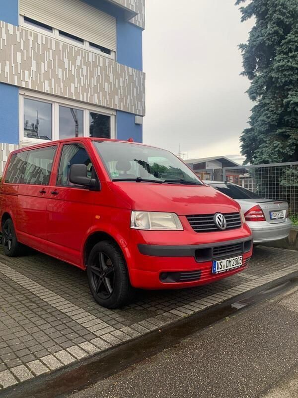Rot Gebraucht 2004 VW T5 Van | 5.200 € (Superpreis) - Bild 1/4