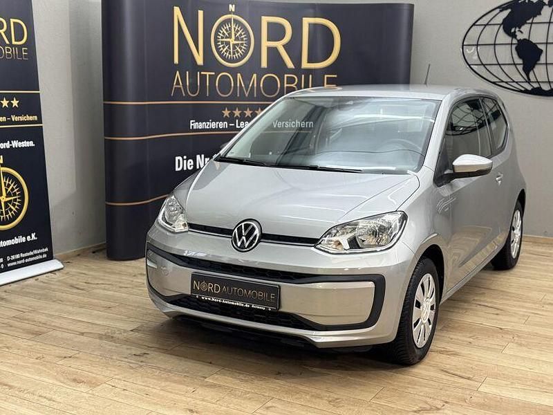 Tungsten silver metal (metallic) Gebraucht 2021 VW up! move up! Kleinwagen | 8.489 € (Fairer Preis) - Bild 1/3