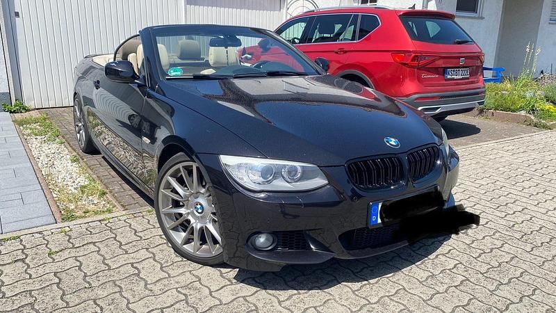 Schwarz Gebraucht 2010 BMW 335 Cabriolet Cabrio | 19.900 € (Fairer Preis) - Bild 1/4