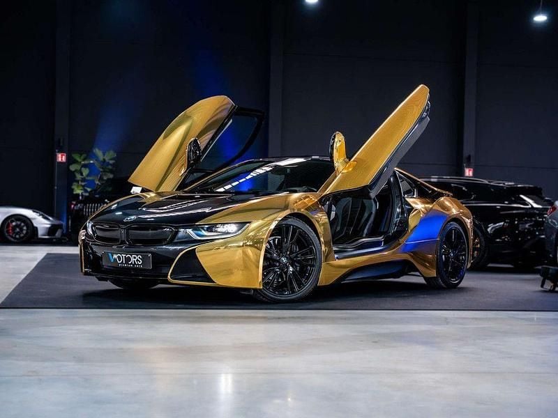 Second-hand BMW i8 Performance 374 CP (275 kW) 2015 Gri Coupe