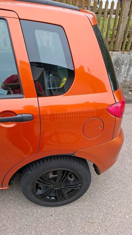 Gebraucht Mazda 2 80 PS (58 kW) 2003 Orange Kleinwagen