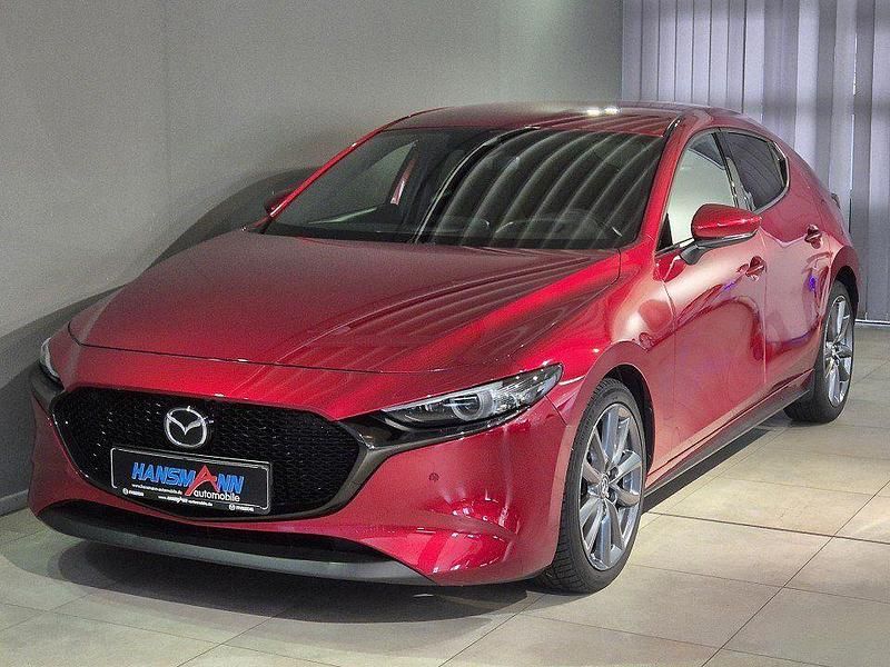 Soul red crystal Gebraucht 2021 Mazda 3 Selection Limousine | 18.980 € (Guter Preis) - Bild 1/4