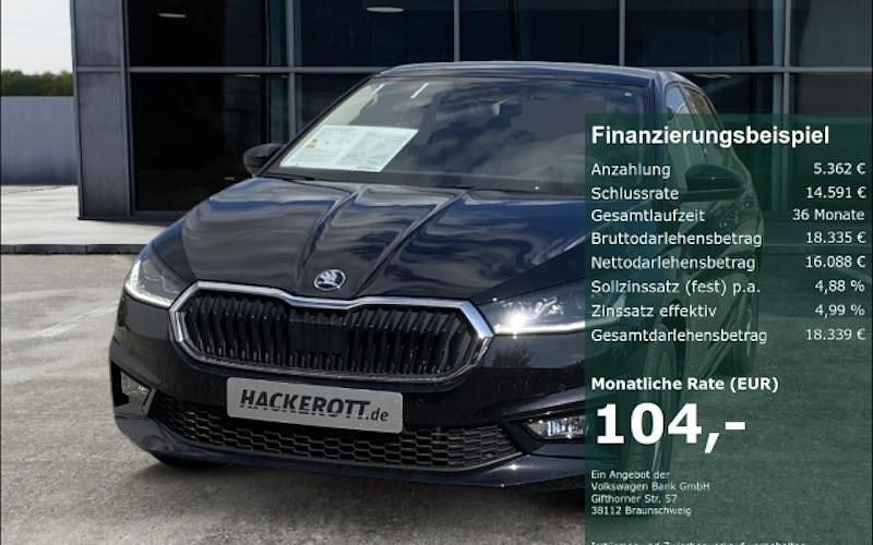 Gebraucht Skoda Fabia Tour 95 PS (69 kW) 2025 Schwarz Kleinwagen