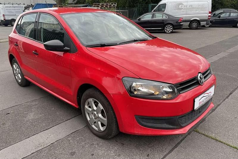 Gebraucht VW Polo Trendline 60 PS (44 kW) 2009 Flashrot Kleinwagen