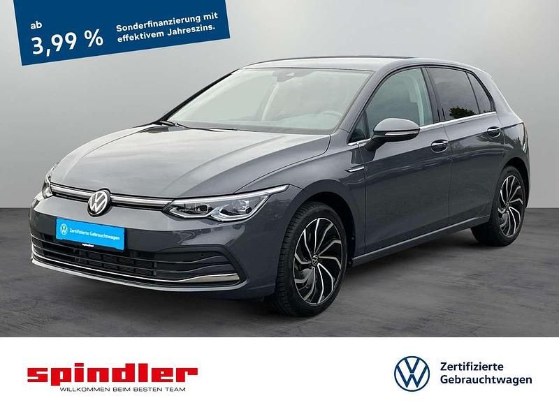 Delfingrau metallic Gebraucht 2023 VW Golf VIII Style Limousine | 29.660 € (Guter Preis) - Bild 1/3