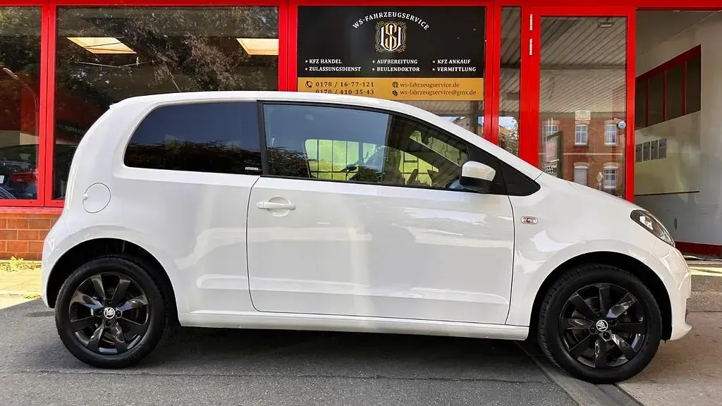 Gebraucht Skoda Citigo Clever 75 PS (55 kW) 2018 Weiß Kleinwagen