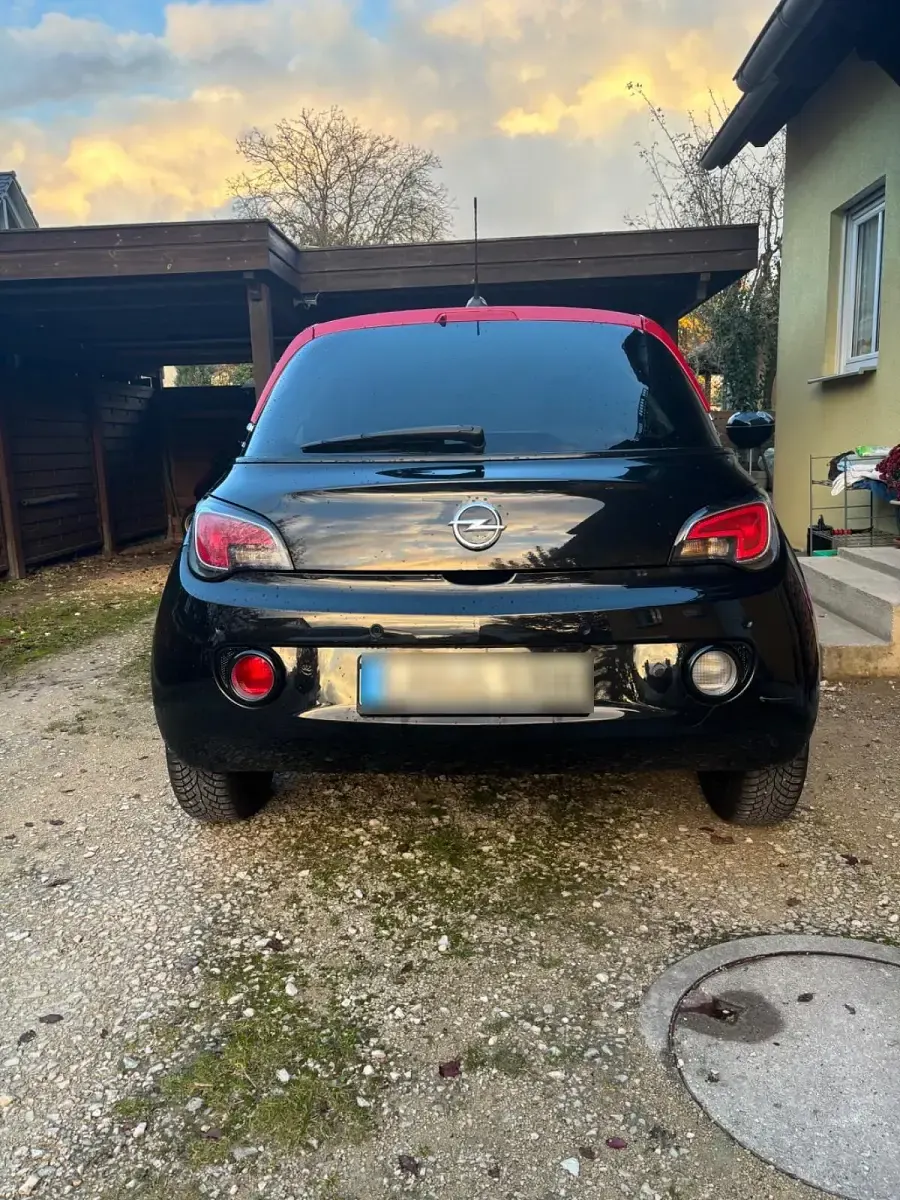 Gebraucht Opel Adam 69 PS (50 kW) 2017 Schwarz Kleinwagen