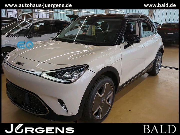 Weiss digital white metallic Gebraucht 2024 Smart #1 Edition #1 SUV | 32.320 € (Superpreis) - Bild 1/4