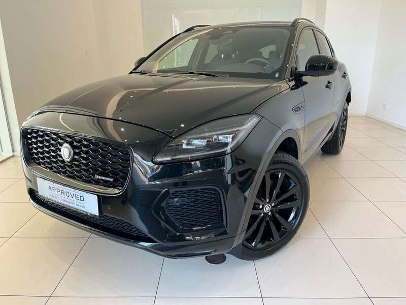 Santorini black Gebraucht 2024 Jaguar E-Pace R-Dynamic SUV | 39.980 € (Fairer Preis) - Bild 1/4