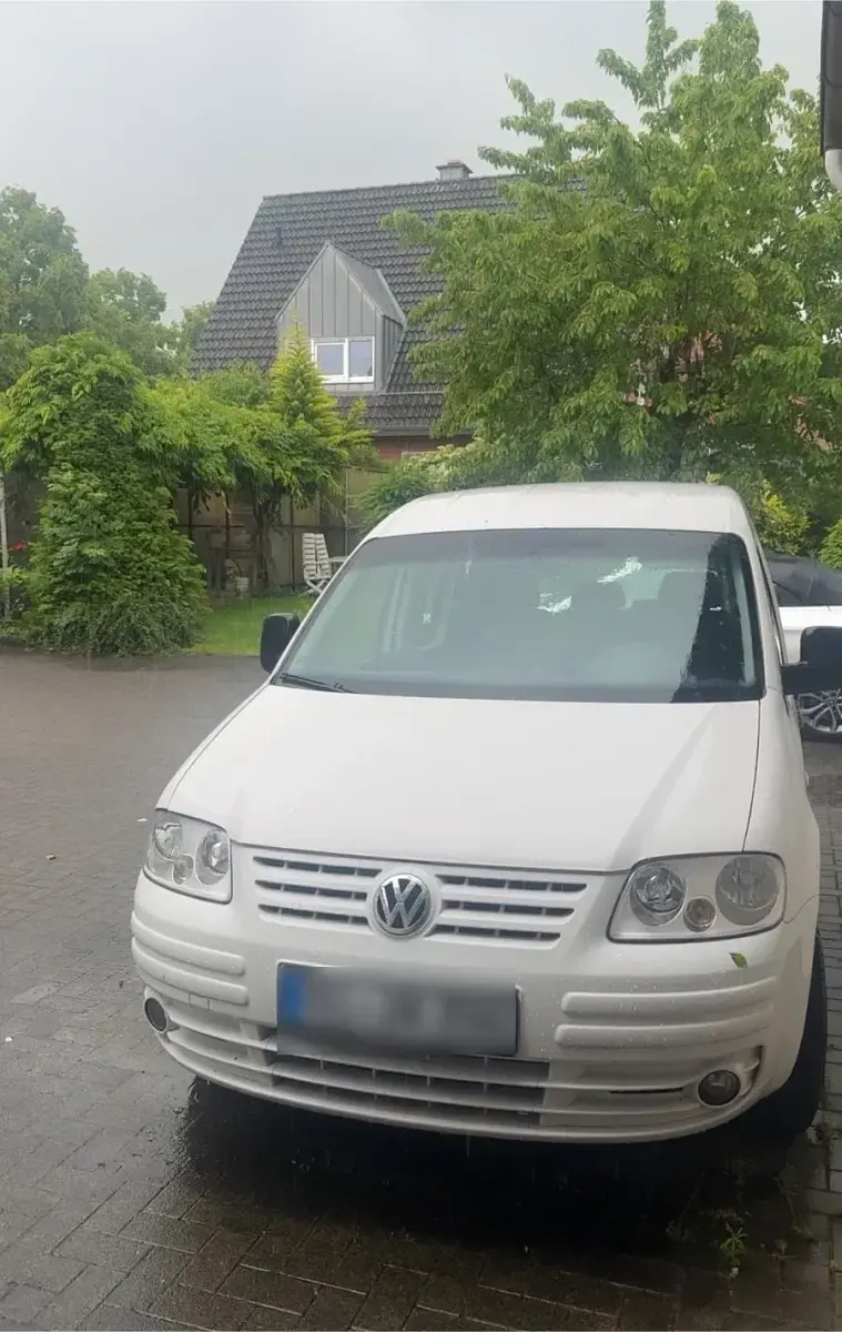 Gebraucht VW Caddy Life 2007 Weiß Van / Kleinbus