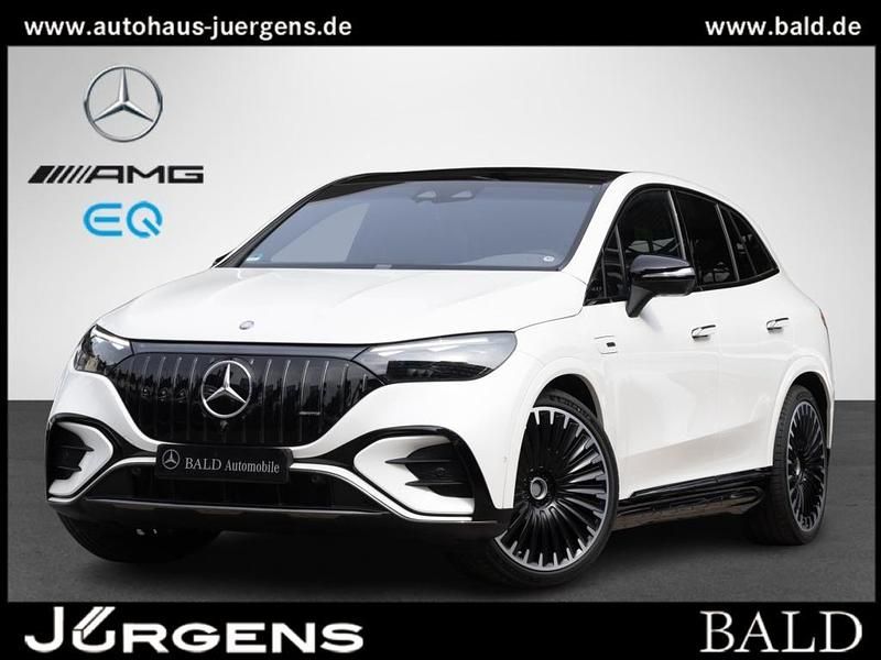 Designo diamantweiß bright Gebraucht 2024 Mercedes EQE AMG 53 AMG SUV | 86.800 € - Bild 1/4