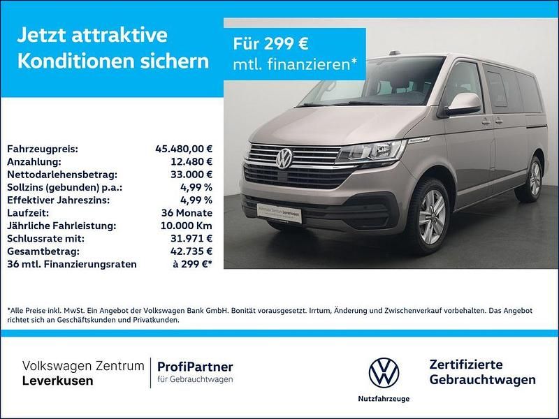 Mojave beige Gebraucht 2020 VW T6.1 Comfortline Van | 44.980 € (Etwas zu teuer) - Bild 1/4