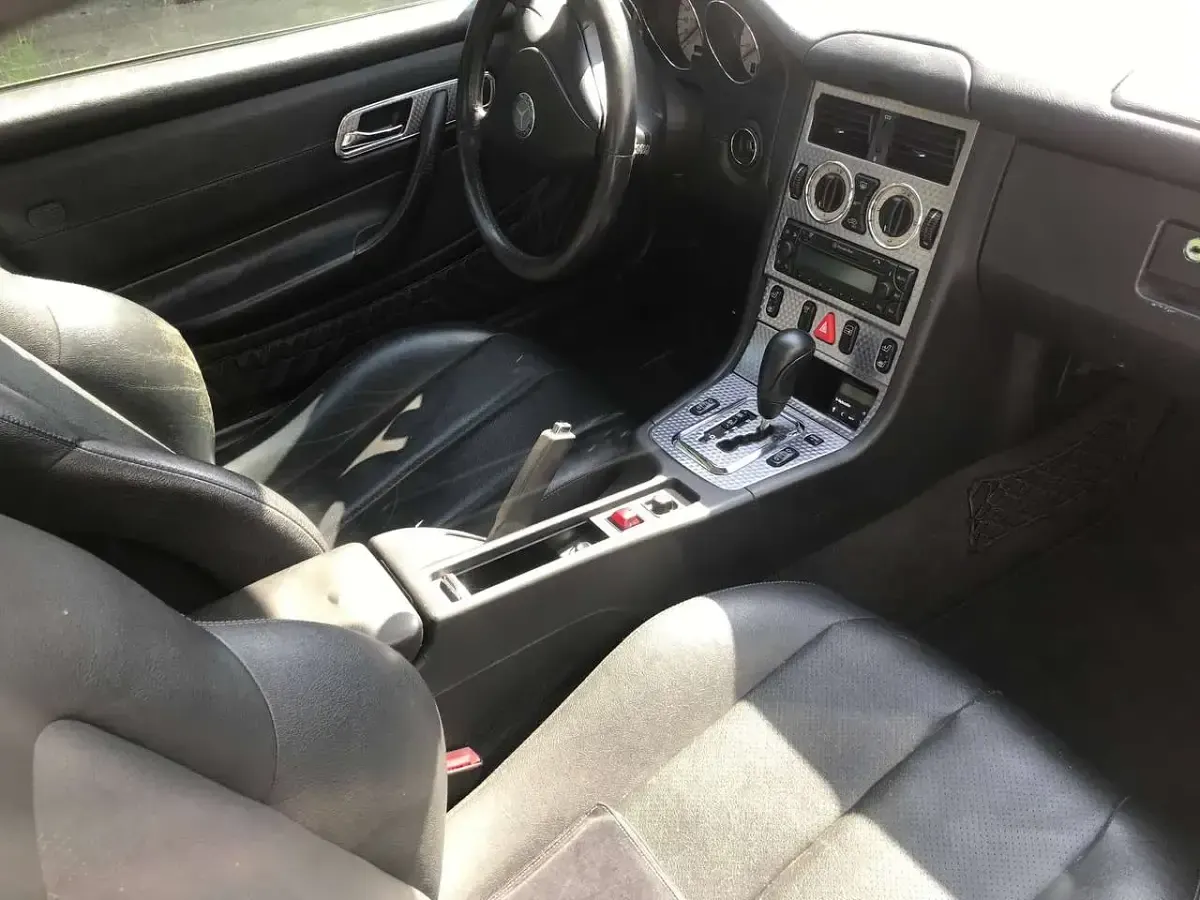 Gebraucht Mercedes SLK200 163 PS (119 kW) 2003 Schwarz Cabrio