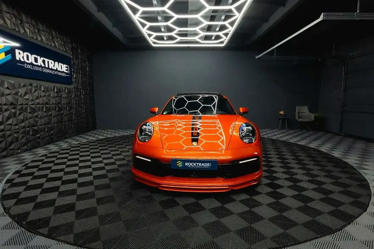 Gebraucht Porsche 911 Carrera 4S 450 PS (330 kW) 2020 Orange Coupé