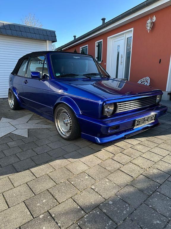 Blau Gebraucht 1991 VW Golf Cabriolet Cabrio | 21.500 € - Bild 1/4