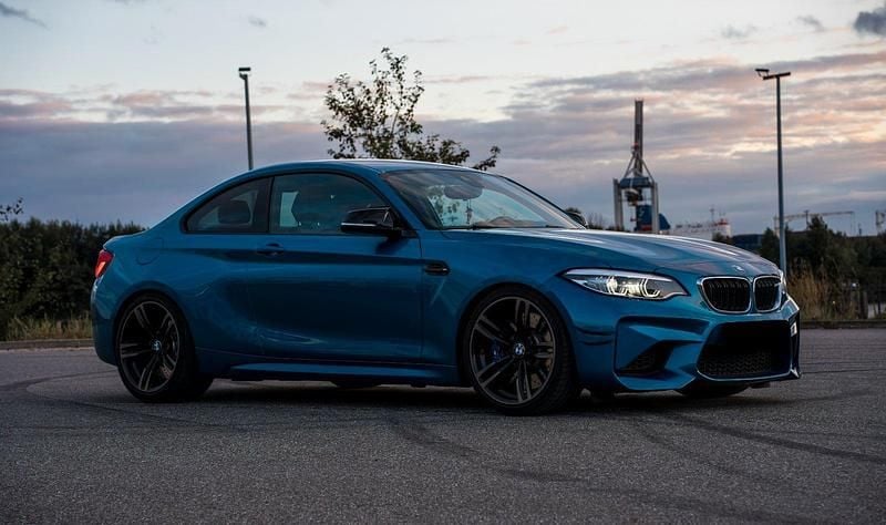 Usata BMW M2 Basis 450 CV (330 kW) 2017 Blu Coupé