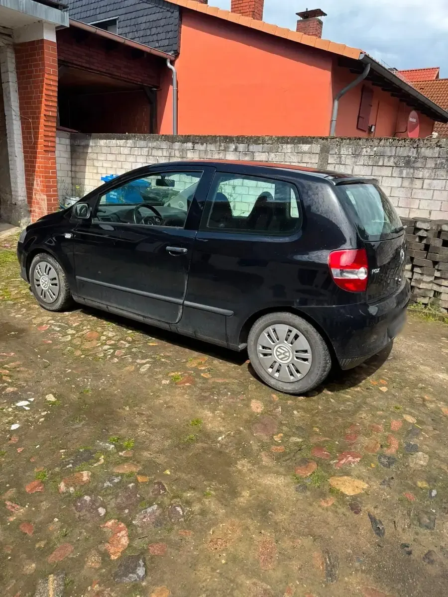 Gebraucht VW Fox 2005 Schwarz Kleinwagen