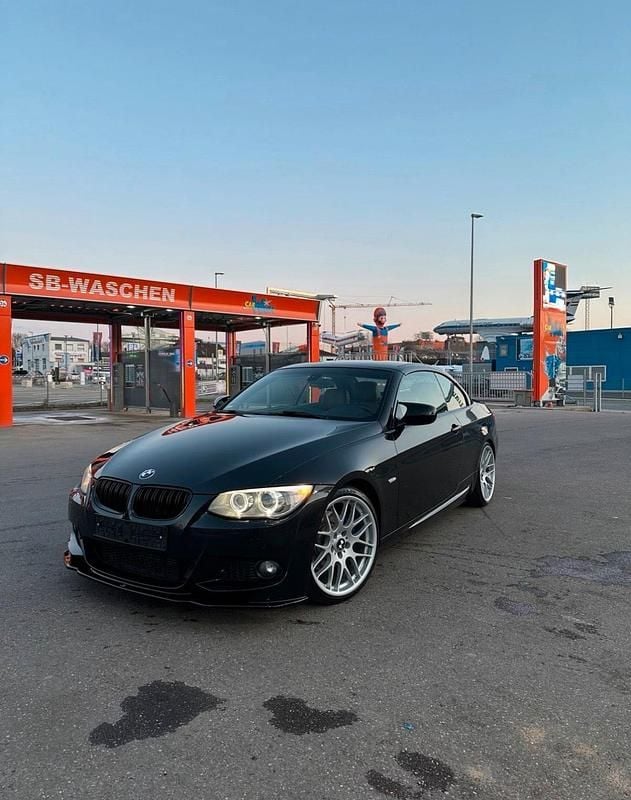 Schwarz Gebraucht 2011 BMW 325 Cabriolet M Sport Cabrio | 10.000 € (Superpreis) - Bild 1/4