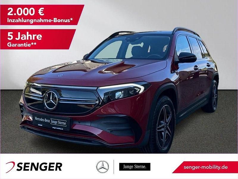 Rot Gebraucht 2022 Mercedes EQB350 AMG line SUV | 40.750 € (Fairer Preis) - Bild 1/4