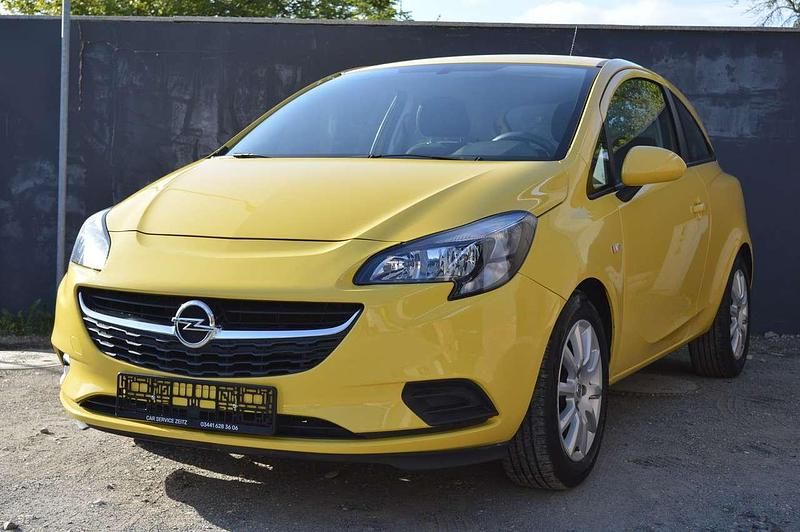 Sunny yellow (uni) Gebraucht 2017 Opel Corsa Edition Kleinwagen | 8.499 € (Etwas zu teuer) - Bild 1/4