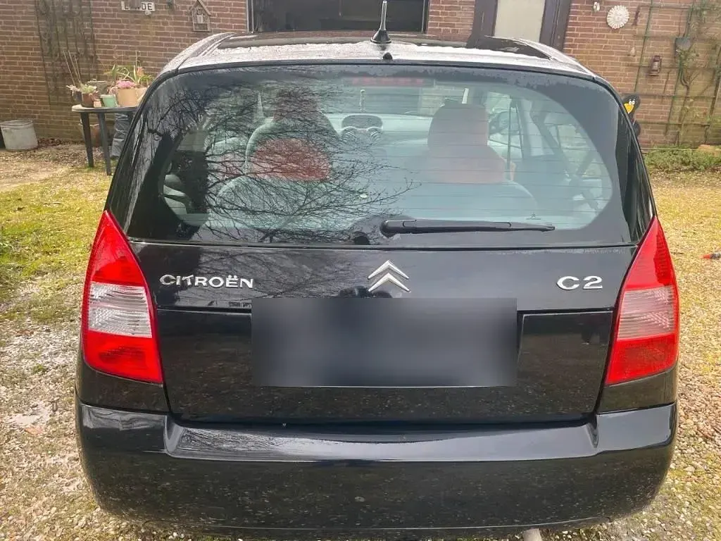 Gebraucht Citroën C2 74 PS (54 kW) 2004 Schwarz Kleinwagen