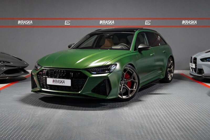 Sonomagrün audi exclusive Gebraucht 2024 Audi RS6 Performance Kombi | 139.950 € - Bild 1/4