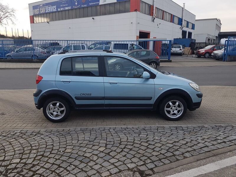 Gebraucht Hyundai Getz 97 PS (71 kW) 2008 Blau Kleinwagen