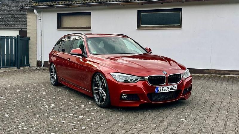 Orange Gebraucht 2017 BMW 325 M Sport Kombi | 21.900 € (Teuer) - Bild 1/4