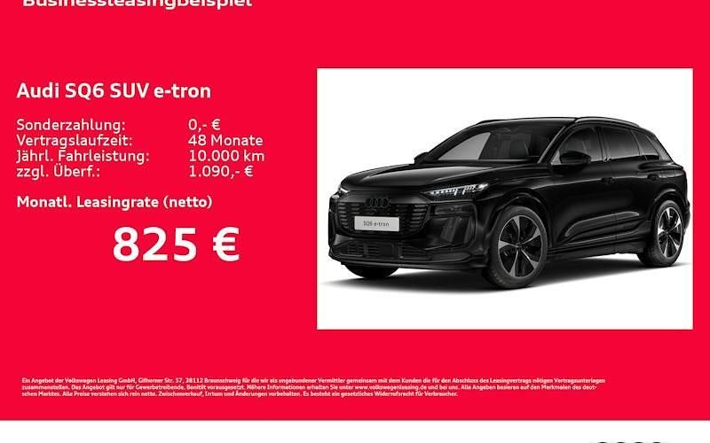 Neu Audi SQ6 e-tron Ambiente 380 kW (517 PS) 2026 Schwarz SUV