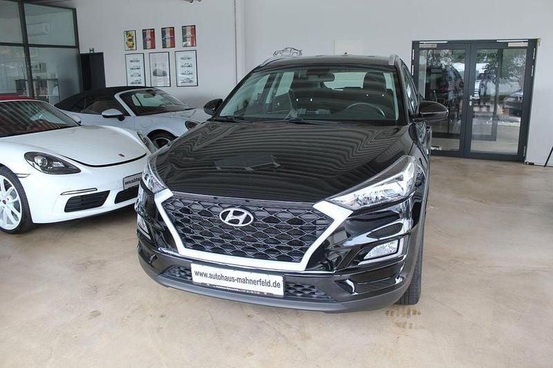 Schwarz Gebraucht 2020 Hyundai Tucson SUV | 16.590 € (Superpreis) - Bild 1/4