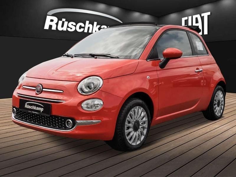 Orange Neu 2024 Fiat 500C Dolcevita Cabrio | 19.460 € (Fairer Preis) - Bild 1/4