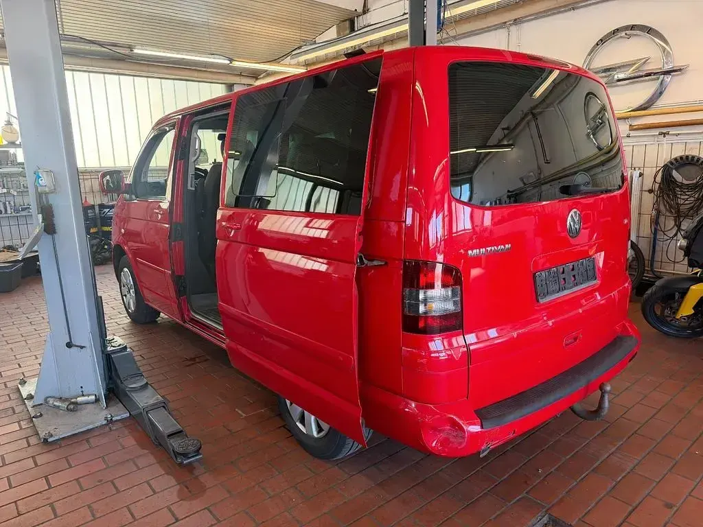 Brugt VW T5 174 HK (127 kW) 2004 Rød Van