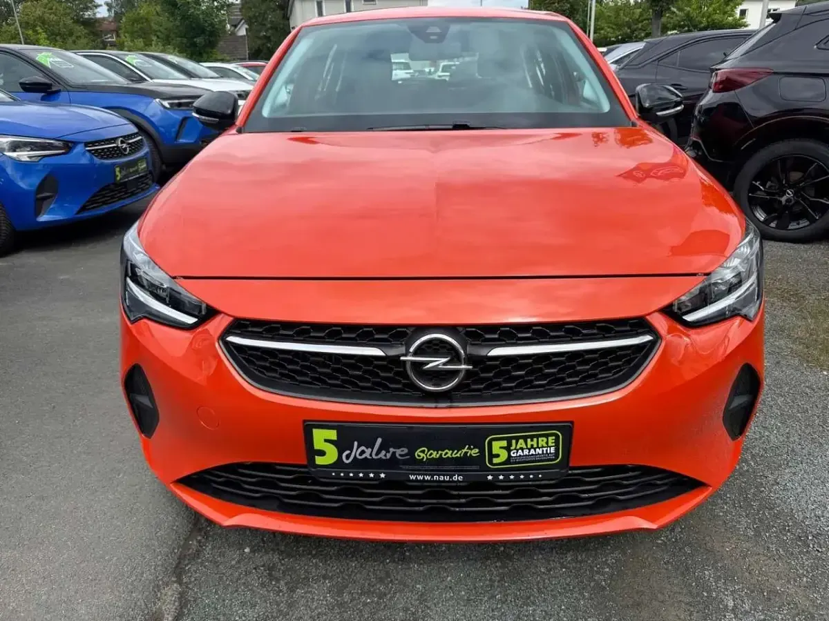 Gebraucht Opel Corsa Edition 101 PS (74 kW) 2023 Power orange/dynamik orange Kleinwagen