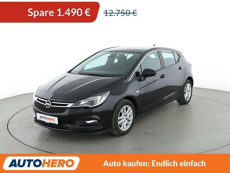 Schwarz Gebraucht 2018 Opel Astra Edition Limousine | 11.260 € (Fairer Preis) - Bild 1/3