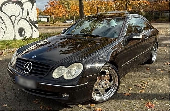Usata Mercedes CLK320 2003 Nero Coupé